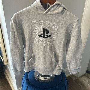 Sony Light Gray PlayStation Kids Hoodie